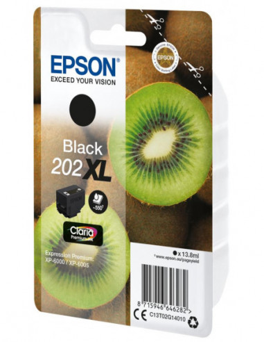Epson 202XL - 13.8 ml - preto -... Epson 202XL - 13.8 ml - preto -...