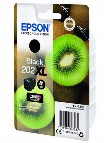 Epson 202XL - 13.8 ml - preto -... Epson 202XL - 13.8 ml - preto -...