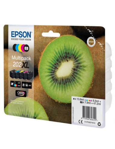 Tinteiro EPSON 202 Multipack 5 Cores... Tinteiro EPSON 202 Multipack 5 Cores...