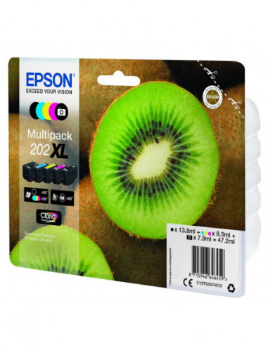 Tinteiro EPSON 202 Multipack 5 Cores... Tinteiro EPSON 202 Multipack 5 Cores...