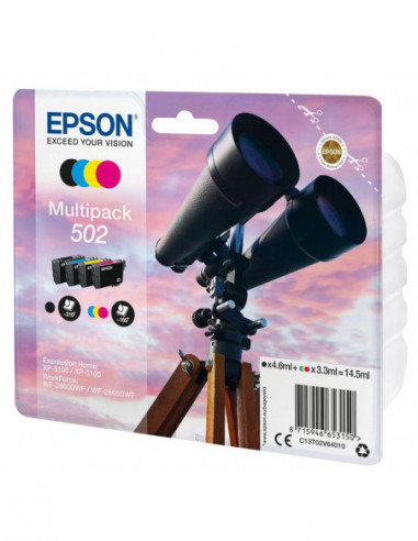 Epson 502 Multipack - Pack de 4 -... Epson 502 Multipack - Pack de 4 -...