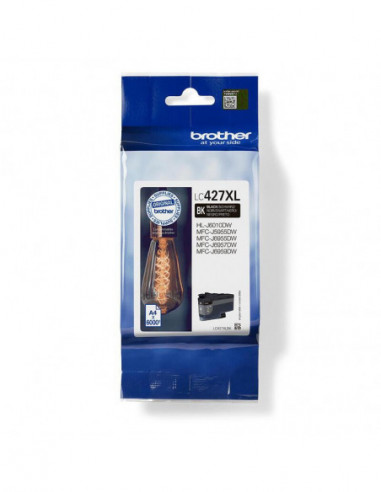 BROTHER LC427XLBK Black Ink Cartridge...