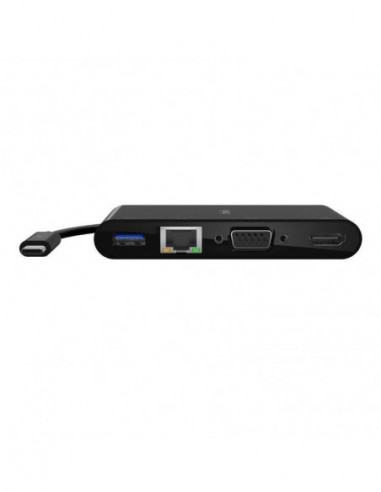 Hub USB-C Belkin AVC004BTBK 4 Portas Hub USB-C Belkin AVC004BTBK 4 Portas