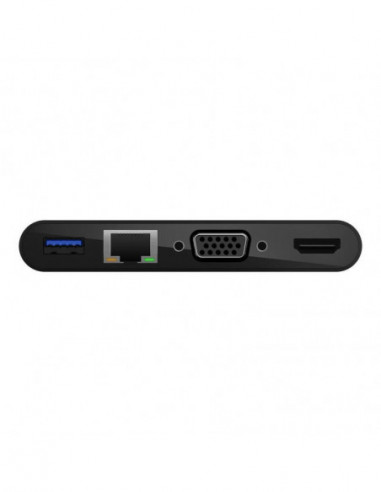 Hub USB-C Belkin AVC004BTBK 4 Portas Hub USB-C Belkin AVC004BTBK 4 Portas