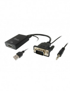 Equip Adaptador Vga Hdmi...