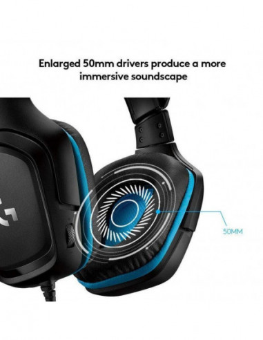 Auriculares Logitech G432 7.1 DTS 2.0 Auriculares Logitech G432 7.1 DTS 2.0