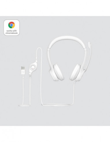 Auscultadores Logitech H390 - USB,... Auscultadores Logitech H390 - USB,...