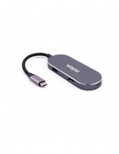 Docking Station NILOX com 3 Portas...