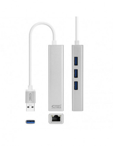 Adaptador Nanocable 10.03.0403: USB...