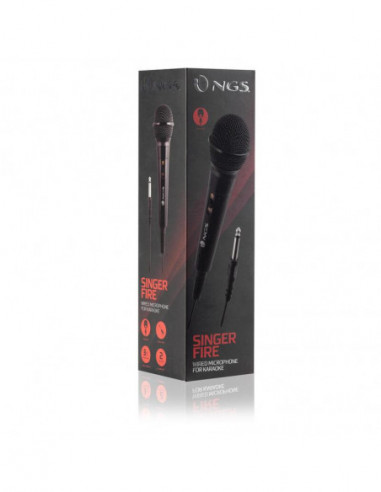 Microfone Karaoke NGS Singer Fire,... Microfone Karaoke NGS Singer Fire,...