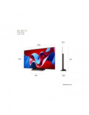 Televisor LG OLED evo 55C44LA: 55...