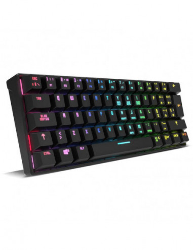 Teclado Krom Kluster RGB Mini Mecânico Teclado Krom Kluster RGB Mini Mecânico