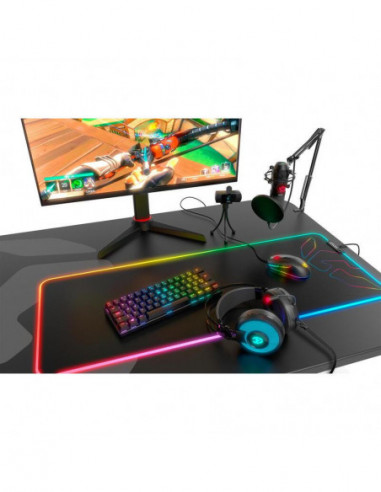 Teclado Krom Kluster RGB Mini Mecânico Teclado Krom Kluster RGB Mini Mecânico