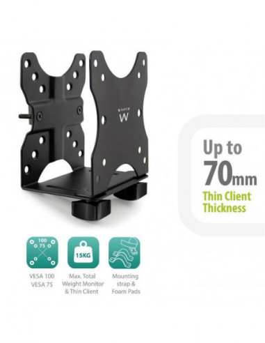 Suporte Ewent EW1517 para Mini PC Suporte Ewent EW1517 para Mini PC