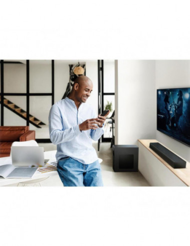 Barra de Som Panasonic SC-HTB490EGK:...