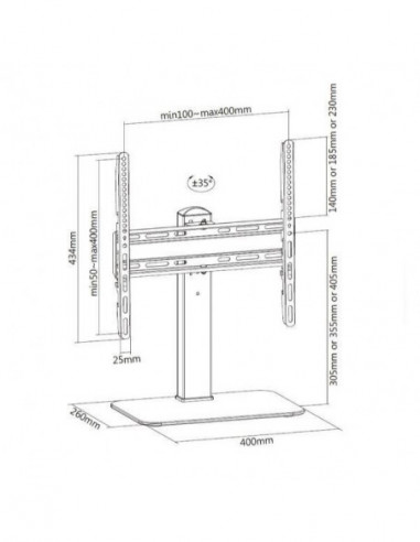 Suporte de Parede Equip para TV...