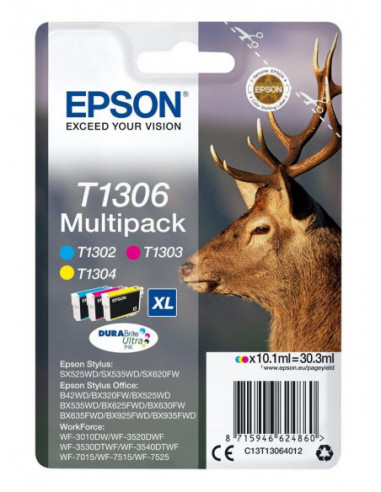 Tinteiro EPSON T3106 Mpack 3 Cores -...