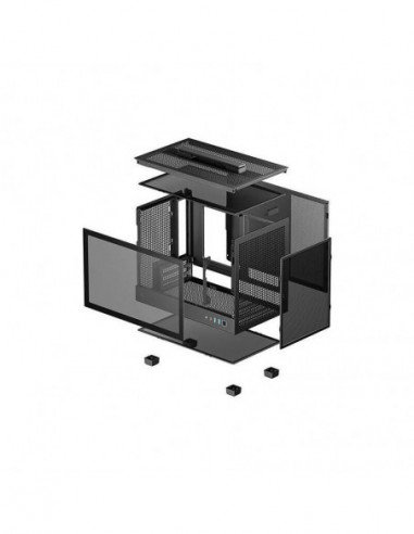 Caixa PC DEEPCOOL CH160 Micro-ATX,...