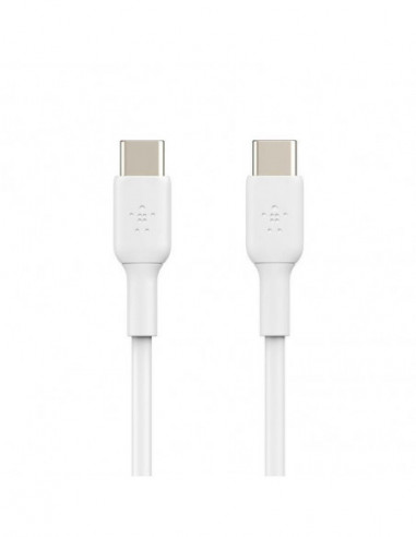 Cabo USB Belkin CAB003BT1MWH - USB-C... Cabo USB Belkin CAB003BT1MWH - USB-C...