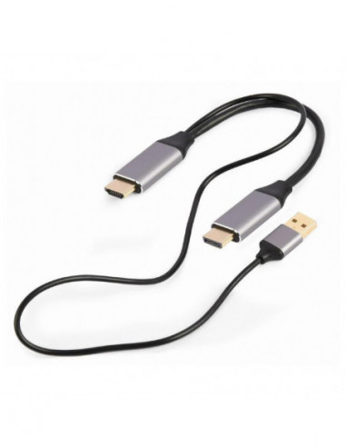Cabo Adaptador HDMI M  DisplayPort M... Cabo Adaptador HDMI M  DisplayPort M...
