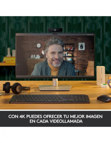 Câmara Web Logitech Brio Stream 4K -... Câmara Web Logitech Brio Stream 4K -...