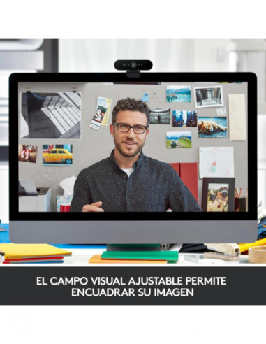 Câmara Web Logitech Brio Stream 4K -... Câmara Web Logitech Brio Stream 4K -...