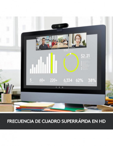 Câmara Web Logitech Brio Stream 4K -... Câmara Web Logitech Brio Stream 4K -...