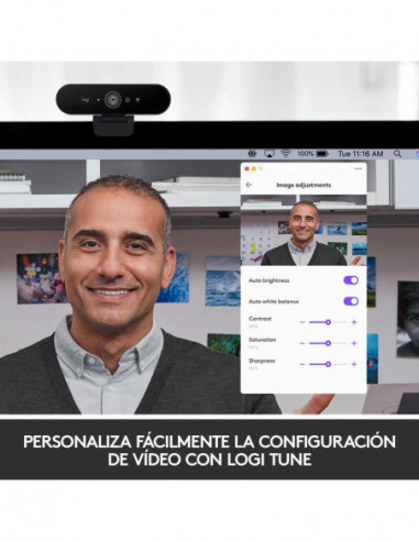 Câmara Web Logitech Brio Stream 4K -... Câmara Web Logitech Brio Stream 4K -...