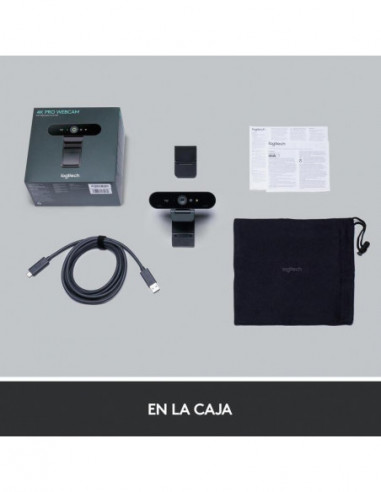 Câmara Web Logitech Brio Stream 4K -... Câmara Web Logitech Brio Stream 4K -...