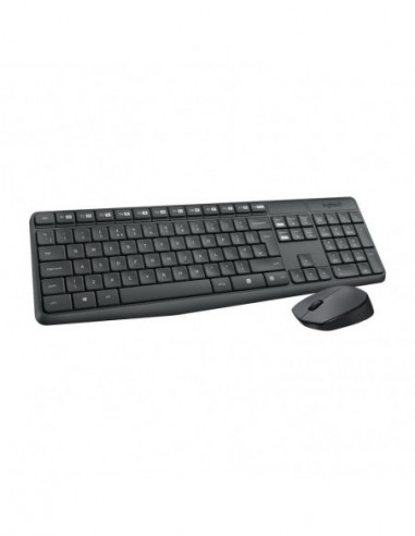 Kit Teclado e Rato Logitech MK235...