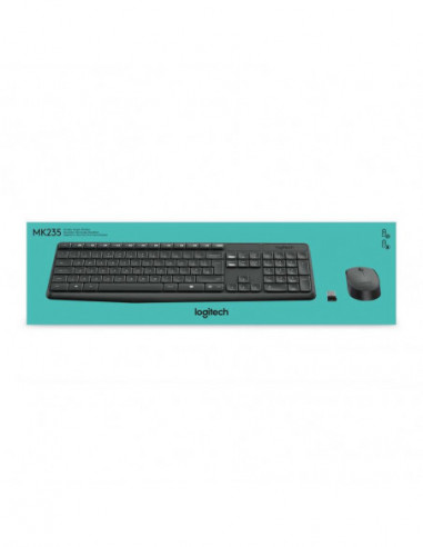 Kit Teclado e Rato Logitech MK235...