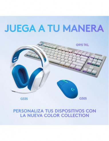 Auscultadores Logitech G335, Branco,... Auscultadores Logitech G335, Branco,...