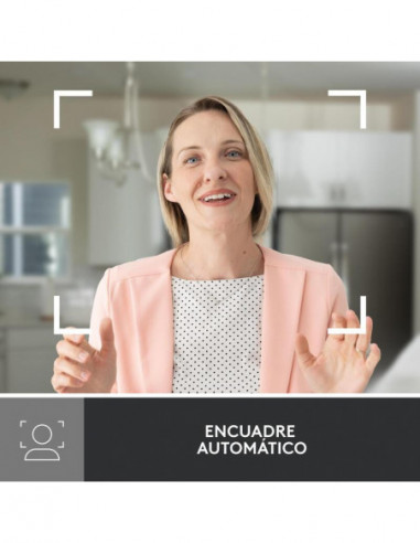 Câmara Web Logitech Brio 500 Branca