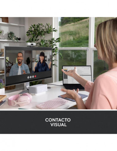 Câmara Web Logitech Brio 500 Branca