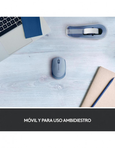 Logitech Raton M171 Inalambrico Gris...