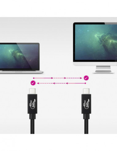 Cabo USB-C Nanocable 10.01.5001 -... Cabo USB-C Nanocable 10.01.5001 -...