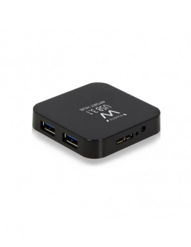 Hub USB Ewent EW1134 - 4 Portas, 5000... Hub USB Ewent EW1134 - 4 Portas, 5000...