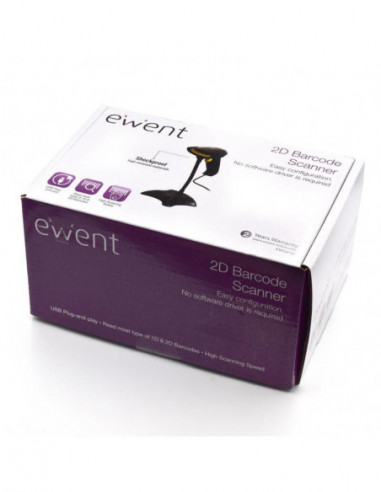 Leitor de Código de Barras Ewent... Leitor de Código de Barras Ewent...