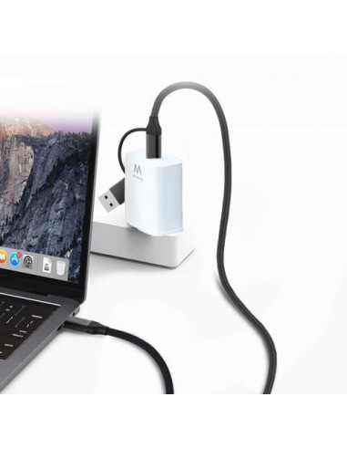 Cabo USB Ewent EW9918 - USB-C para... Cabo USB Ewent EW9918 - USB-C para...