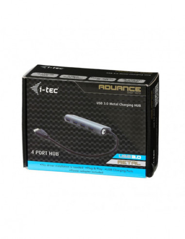 Hub de Carregamento I-Tec Usb 3.0 Hub... Hub de Carregamento I-Tec Usb 3.0 Hub...