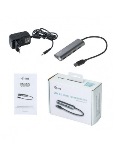 Hub de Carregamento I-Tec Usb 3.0 Hub... Hub de Carregamento I-Tec Usb 3.0 Hub...