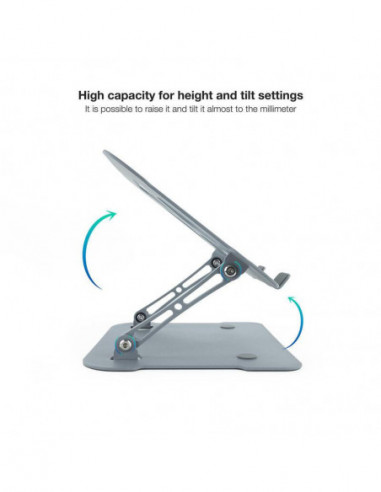 Suporte Tooq para Portátil, Ajustável... Suporte Tooq para Portátil, Ajustável...