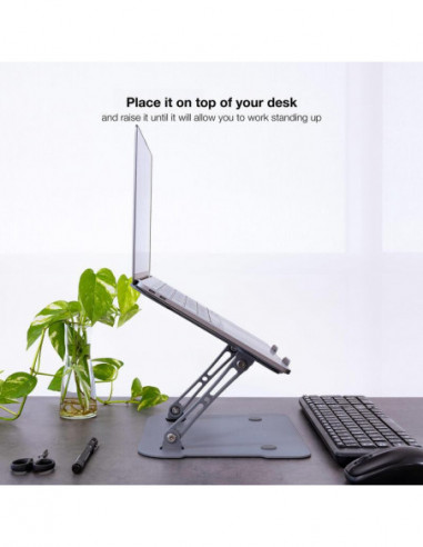 Suporte Tooq para Portátil, Ajustável... Suporte Tooq para Portátil, Ajustável...