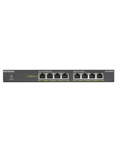 Switch Netgear Gs30 8pp, no...