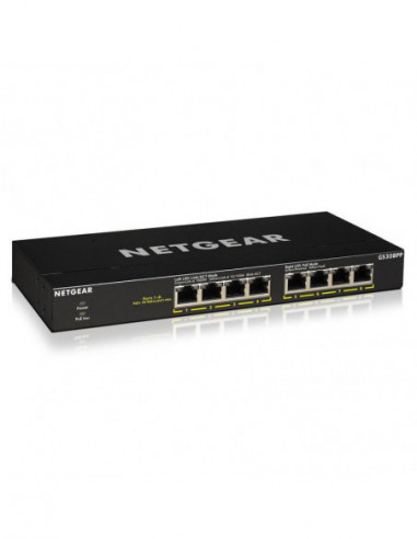 Switch NETGEAR GS308PP, Não...