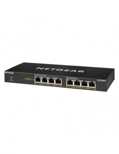 Switch NETGEAR GS308PP, Não...