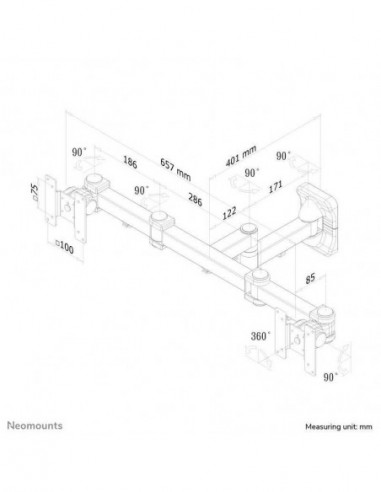Suporte de Parede para Monitor/TV...