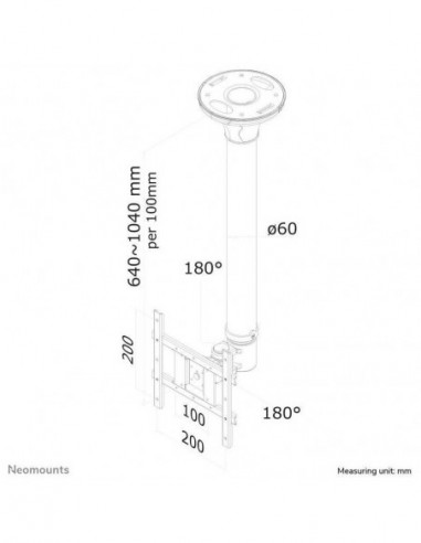 Suporte de Teto NewStar...