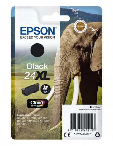 Tinteiro EPSON 24 Preto XL -... Tinteiro EPSON 24 Preto XL -...