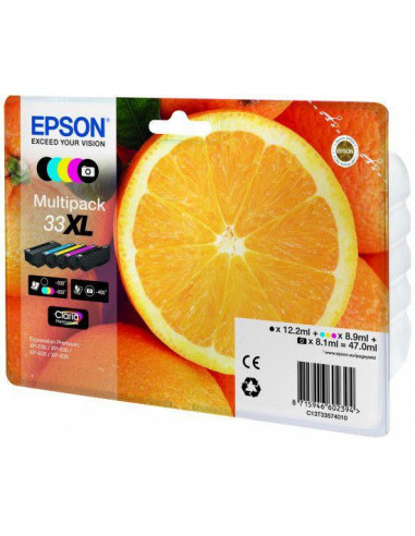 Tinteiro EPSON 33 Multipack 5 Cores... Tinteiro EPSON 33 Multipack 5 Cores...